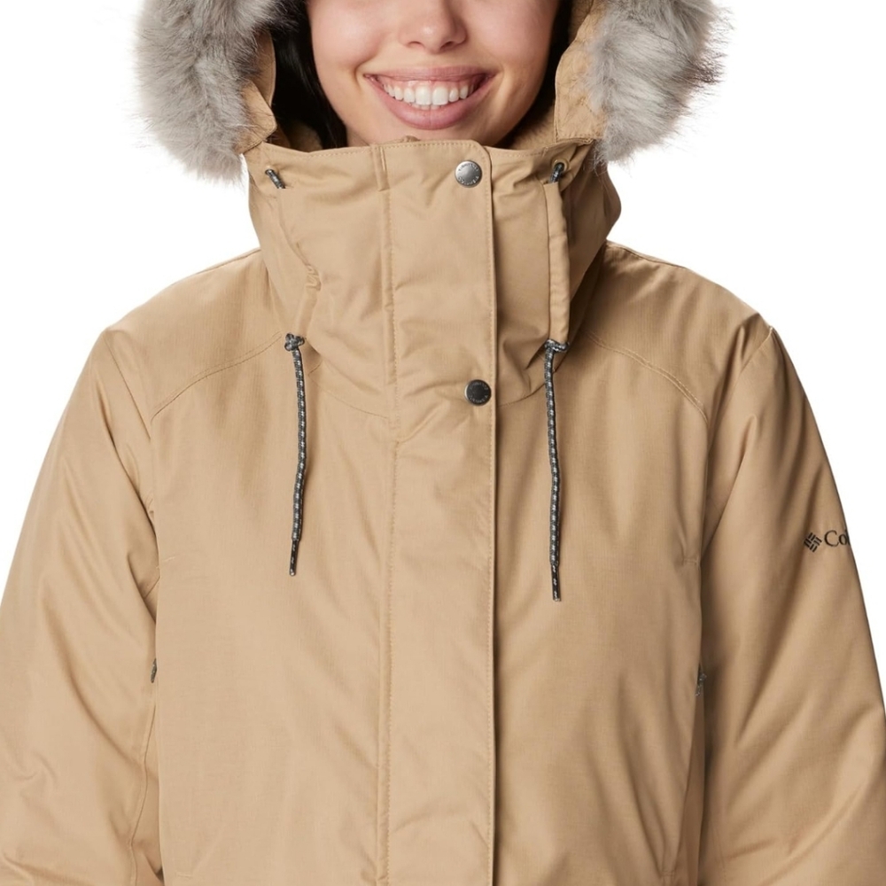 Columbia Womens Suttle Mountain II Insulated Parka Jacket Plus Size-3X Beach